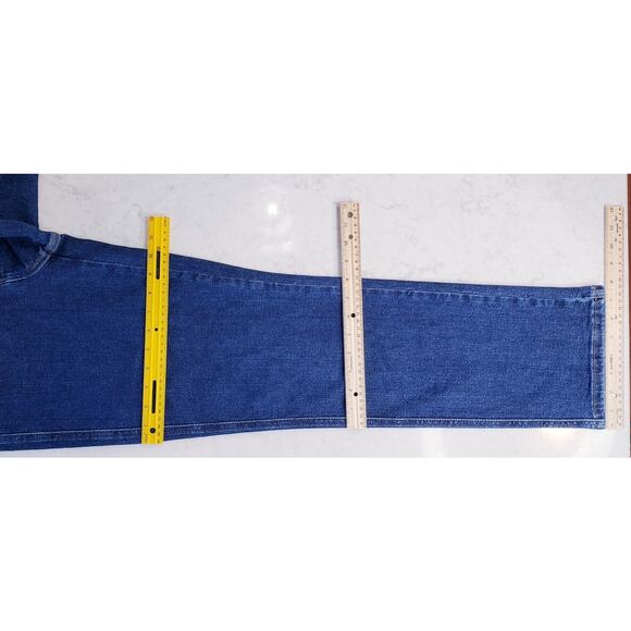 NWT JUDY BLUE High Waist Tummy Control Straight Leg Dark Blue Jeans Size 5/27 - Picture 11 of 11